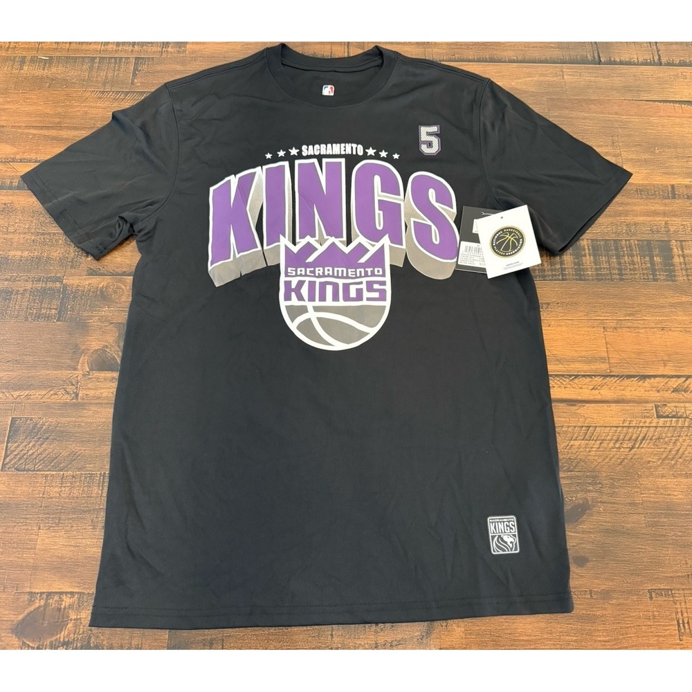 Sacramento Kings DeAaron Fox #5 Mens M Medium NBA Basketball Shirt Black New
